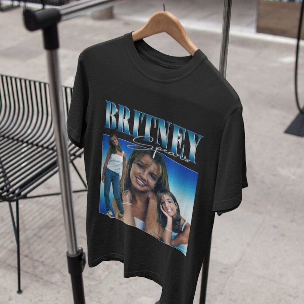 Britney Spears Shirt Britney Spears Young Poster Shirt - Picture 1 of 4